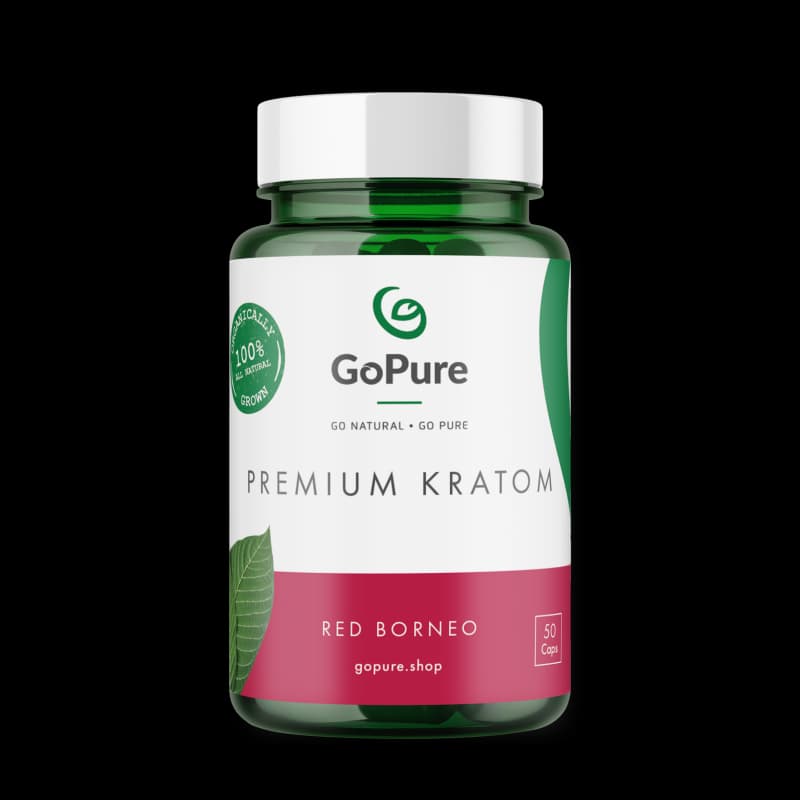 Red Borneo Kratom Capsules