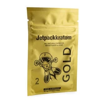 Jetpackkratom Gold Extract Capsules 80mg